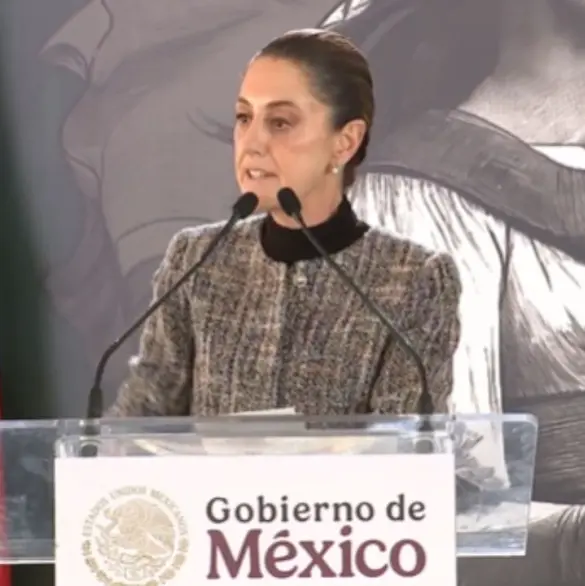 Claudia Sheinbaum celebra año histórico para México