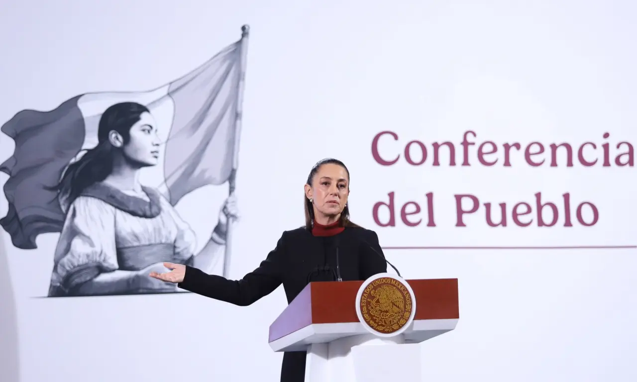  La información fue dada a conocer en la "Conferencia del Pueblo" que imparte la presidenta Claudia Sheinbaum 