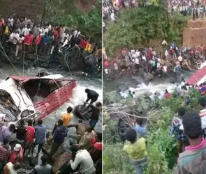 Boda termina en tragedia: camión que transportaba a invitados cae en un barranco y deja 71 muertos