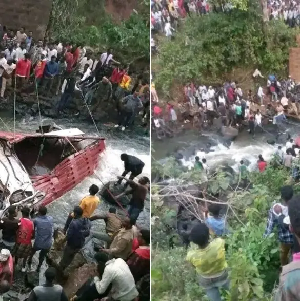 Boda termina en tragedia: camión que transportaba a invitados cae en un barranco y deja 71 muertos