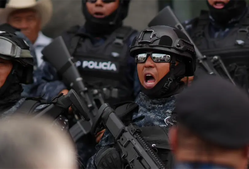 La estrategia de seguridad en Chiapas.