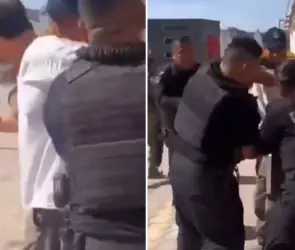 Escándalo en Huehuetlán El Grande: Presidente municipal y su esposa protagonizan pelea con regidores en plena vía pública