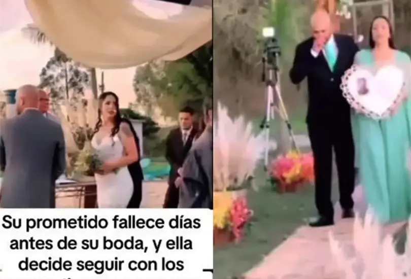 Usuarios de redes sociales aplaudieron la fortaleza de la mujer al continuar con su celebraci&oacute;n. 