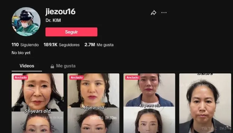Dr. Kim gana fama en TikTok (Captura de pantalla)