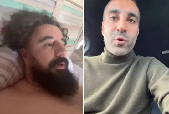 La discusión entre Álvaro Morales y Simón Levy. La discusión entre Álvaro Morales y Simón Levy.