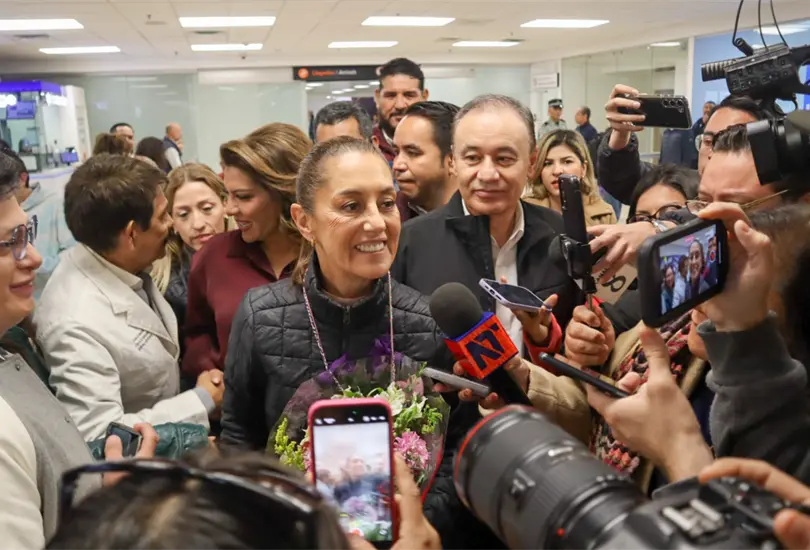 Claudia Sheinbaum da mensaje de unidad a morenistas de Sonora.