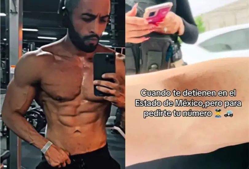 Mujer polic&iacute;a se vuelve viral por detener a automovilista guapo 
