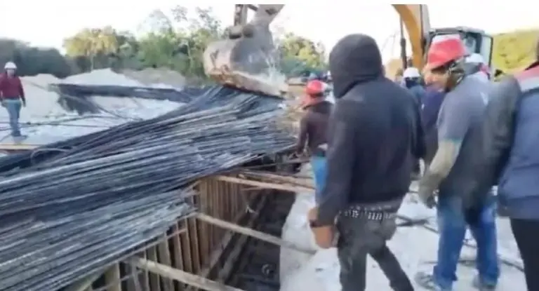 Tren Maya confirmó que los trabajadores lesionados fueron dados de alta el mismo día del accidente Créditos: Captura de pantalla