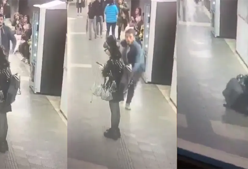 Las autoridades piden a la ciudadanía apoyo para identificar a más víctimas de este hombre violento en el Metro. Las autoridades piden a la ciudadanía apoyo para identificar a más víctimas de este hombre violento en el Metro.