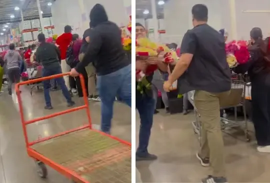 Revendedores de Costco pelean por flores