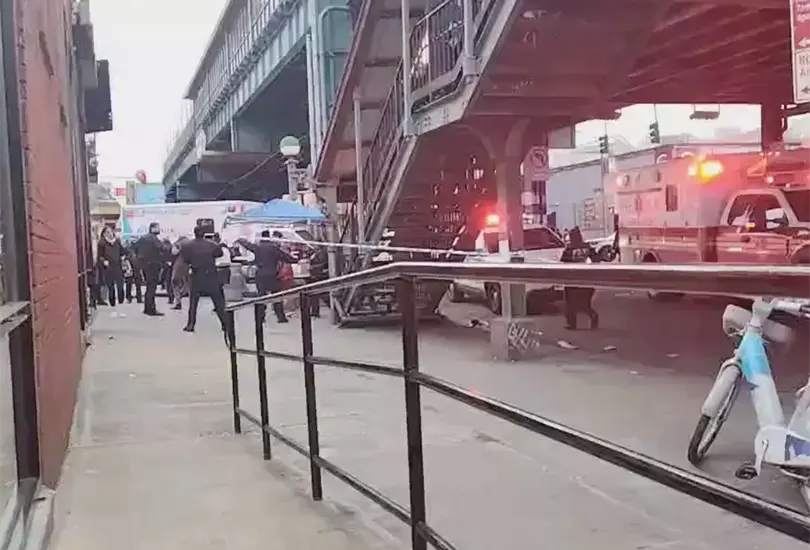 Tiroteo en el Metro de Nueva York. Tiroteo en el Metro de Nueva York.