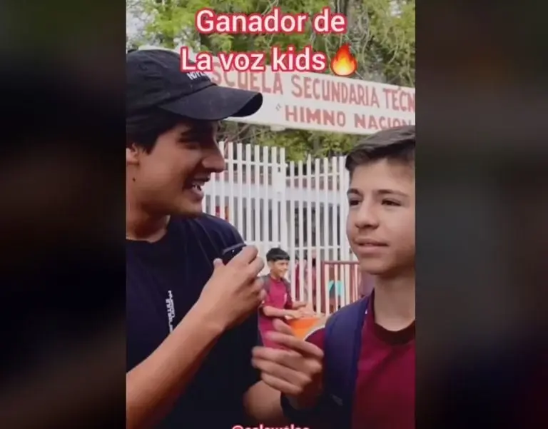 Reaparece ganador de La Vos Kids (TikTok)