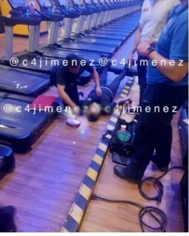 El hombre se desvaneci&oacute;n mientras se ejercitaba en una caminadora.