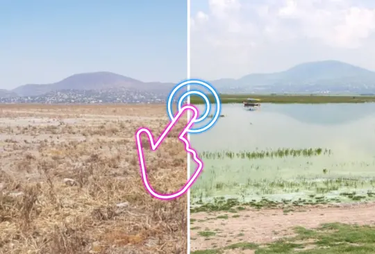 Los grandes lagos de México están sufriendo por la sequía.