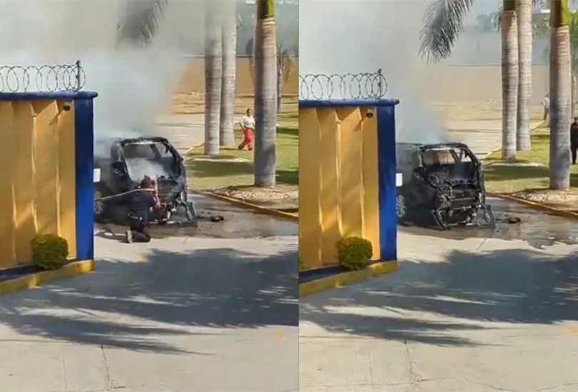La tranquila entrada al Motel La Sabana, ubicado en la Avenida Real, Huaquechula, Puebla, se vio interrumpida por un evento inusual que dej&oacute; a los presentes boquiabiertos