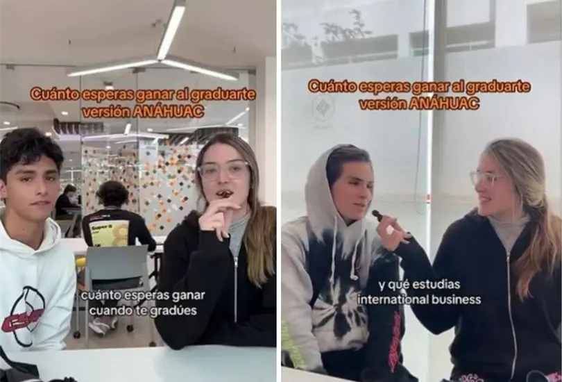 Los sueldos que quieren ganar los estudiantes de la An&aacute;huac. 