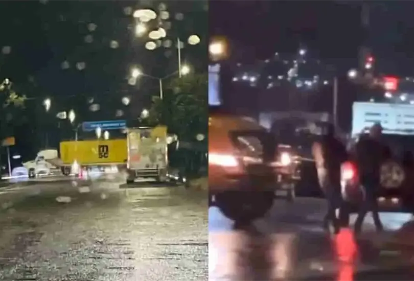  A trav&eacute;s de las redes sociales, se han compartido videos en los que muestran el tiroteo y presuntos obst&aacute;culos en las carreteras