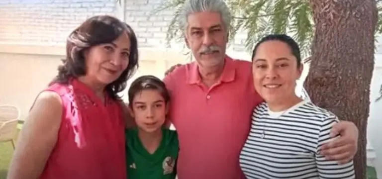 Alejandra Hernández siempre ha contado con el apoyo y amor incondicional de su familia.Foto: Tomada de video.