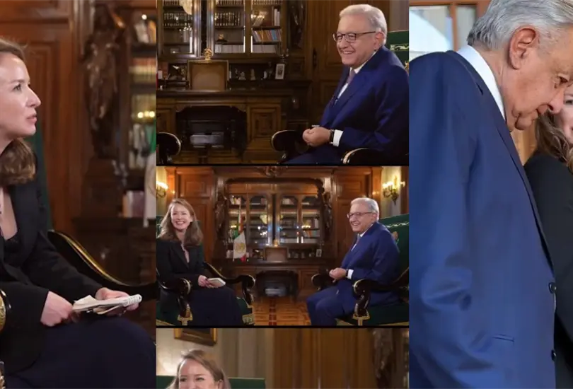 L&oacute;pez Obrador difundi&oacute; en sus redes sociales fragmentos de una entrevista exclusiva que dio a la periodista rusa Inna Afinogenova.