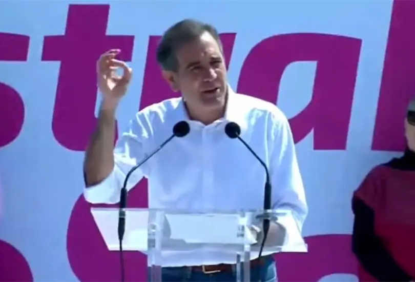 Marcha por Nuestra Democracia: Lorenzo C&oacute;rdova advierte que la Constituci&oacute;n y la democracia est&aacute;n en peligro