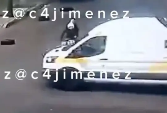 Chofer de Coppel atropella a motociclistas. 