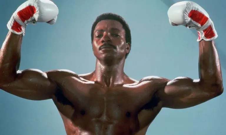 Carl Weathers se inmortalizó gracias a su papel de Apollo Creed.