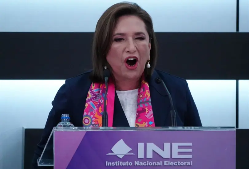 Xóchitl Gálvez se registra como candidata presidencial. Xóchitl Gálvez se registra como candidata presidencial.