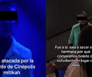 Polémica en Cinépolis Mítikah: Hermanas denuncian agresión de gerente por 10 pesos de un boleto