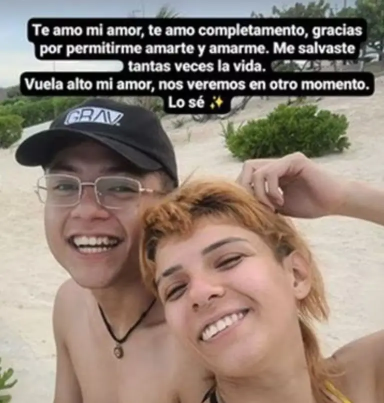 La pareja estuvo junta por más de cuatro años, hasta el fallecimiento del rapero Créditos: Especial