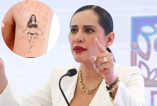 Sandra Cuevas le responde a seguidor que se hizo supuesto tatuaje en su honor 