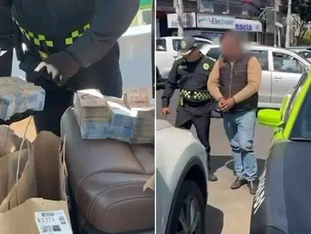 Arrestan en la CDMX a individuo con 2.5 millones de pesos en efectivo &iquest;son ilegales?