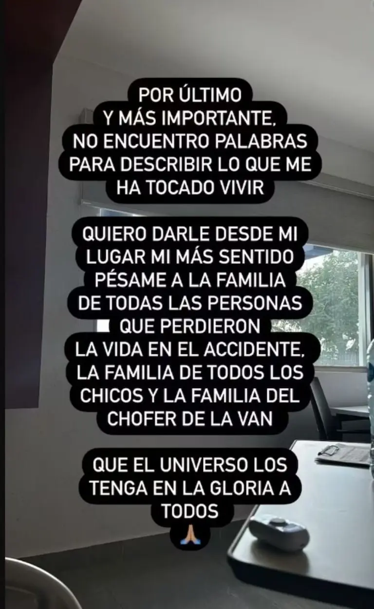 El emovito mensaje del joven que sobrevivió a accidente en Playa del Carmen -Especial