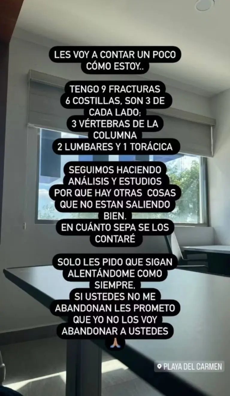 El emovito mensaje del joven que sobrevivió a accidente en Playa del Carmen -Especial