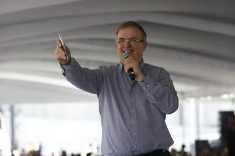 Marcelo Ebrard es parte del equipo de campaña de Sheinbaum. Foto: Instagram.