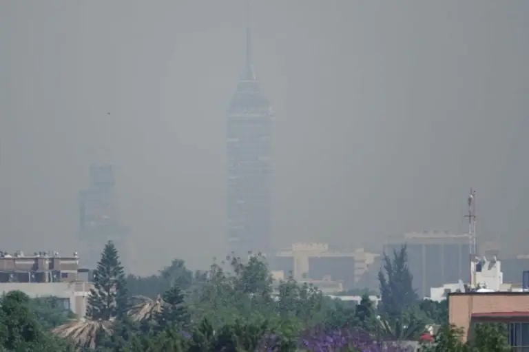 Reportan mala calidad del aire en la CDMX. Foto: Cuartoscuro.