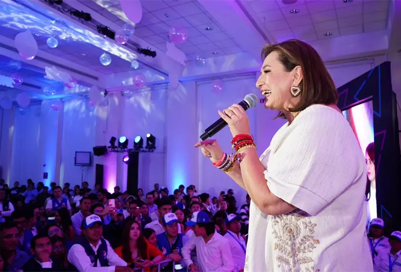 X&oacute;chitl G&aacute;lvez denuncia divulgaci&oacute;n de n&uacute;mero telef&oacute;nico por parte de cuenta vinculada a Morena 
