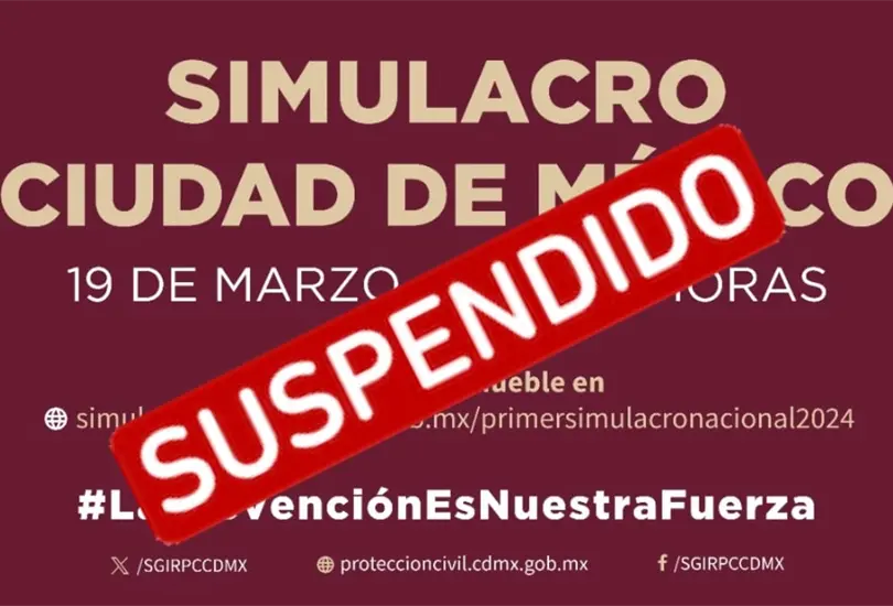 Suspenden el primer Simulacro Nacional del 2024: &iquest;Cu&aacute;l es la nueva fecha?