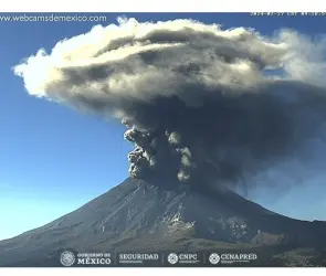 Volcán Popocatépetl: ¿En qué estados caerá ceniza por la actividad volcánica de Don Goyo?