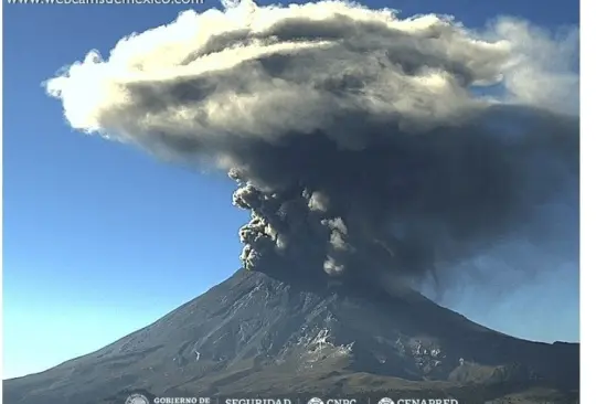 Volcán Popocatépetl: ¿En qué estados caerá ceniza por la actividad volcánica de Don Goyo?