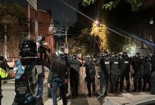 Operativo en Narvarte: Invasión de predio deja 13 detenidos tras violenta intervención  