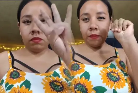 Majo Robles, qué significa la señal de auxilio que usó en un video en vivo para denunciar violencia de género