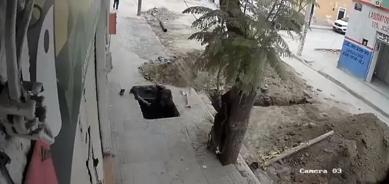 El hombre se rompió tres costillas. Foto: especial.