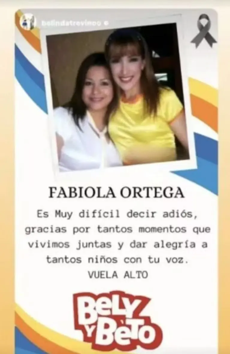 Su compañera se despidió de ella en sus redes sociales Créditos: Instagram