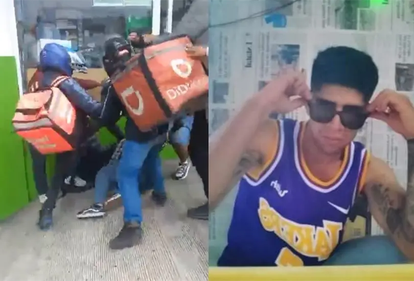 Repartidores de DiDi golpean a presunto estafador en Xalapa: ya deja de andar estafando Repartidores de DiDi golpean a presunto estafador en Xalapa: ya deja de andar estafando
