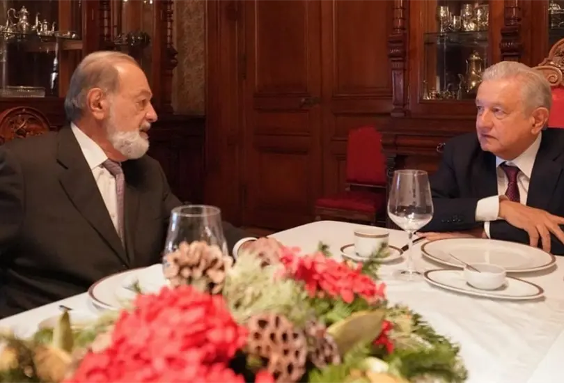 Carlos Slim pudo competir por la presidencia contra AMLO. 