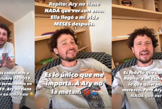 En varias ocasiones Luisito Comunica pidió que no metan en la polémica a su novia Ary Tenorio