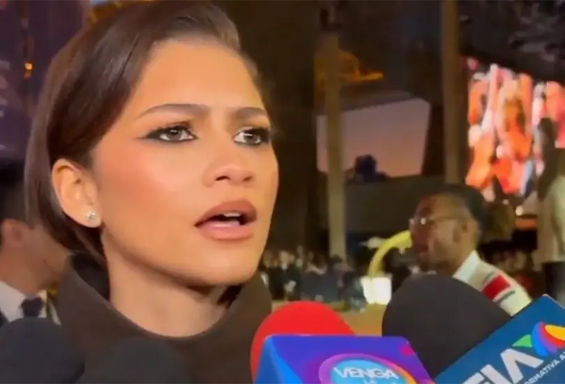 Dune parte 2: Tunden a Venga la Alegr&iacute;a por p&eacute;simas preguntas a Zendaya y Timoth&eacute;e Chalamet