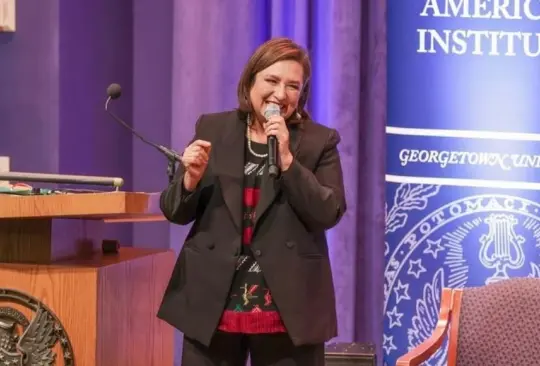 Xóchitl Gálvez en su visita a Estados Unidos. Xóchitl Gálvez en su visita a Estados Unidos.