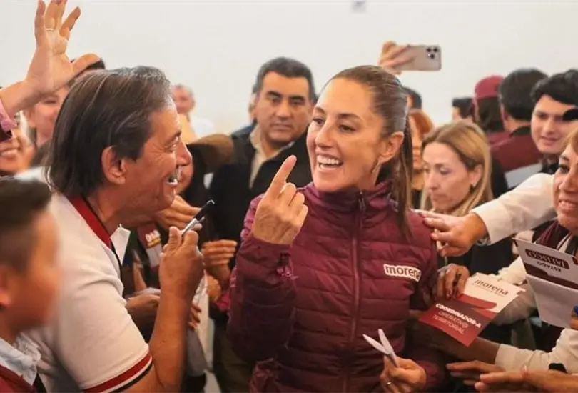 Sheinbaum supere ampliamente a X&oacute;chitl G&aacute;lvez en encuesta. 