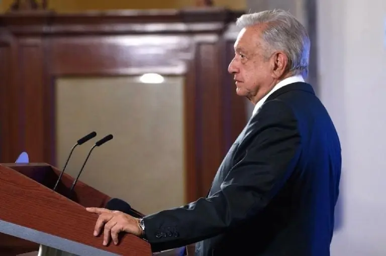 AMLO apareció con un